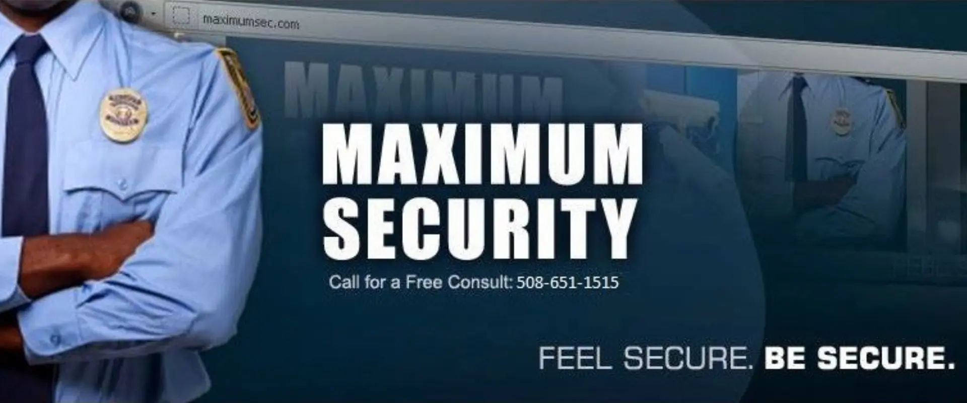 A picture of the maximum security website.